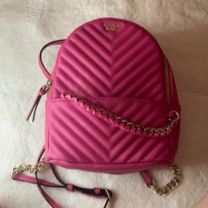 Hot pink Victoria’s Secret little backpack